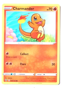 Charmander 023/185 (NM, Pokemon Card, Vivid Voltage, 2020, Fire, Common) - Picture 1 of 2