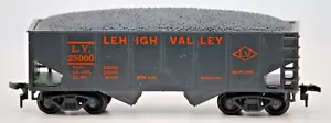 Marx HO Lehigh Valley 2 Bay Hopper w/Coal Load LV 25000 - Picture 1 of 5