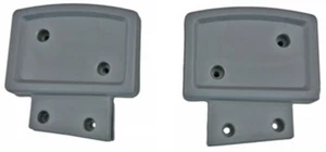 LEFT & RIGHT MIRROR for Stars & Stripes Jeep Wrangler Power Wheels Black Plastic - Picture 1 of 4