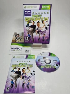 Kinect Sports-Xbox 360-PROBADO-LIMPIO-Completo con Manual - Imagen 1 de 12