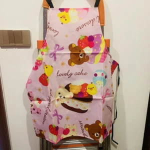 Rilakkuma Lindo Anime Impermeable Delantal Cocina Cocina A Prueba de Suciedad Japón - Imagen 1 de 9