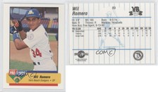 1994 Fleer ProCards Minor League Willie Romero Wil Romero #89