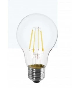 Livex 926043 E26 BASE 4W LED BULB 420 LUMENS CLEAR GLASS (10) - Picture 1 of 2