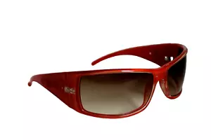 Vintage VidiVici Exalt Cycle Watermelon Red Gradient Lens Y2K Sunglasses 1990's - Picture 1 of 12