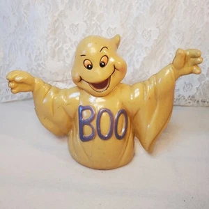 2001 Dynagood Halloween Yard Pathway Light Cover Blow Mold BOO Ghost Halloween - Picture 1 of 7