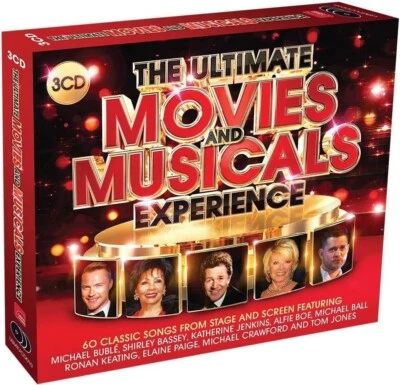 The Ultimate Movies and Musicals Experience NEW SEALED 3xCD 60 Classic Songs - Image 1 of 4
