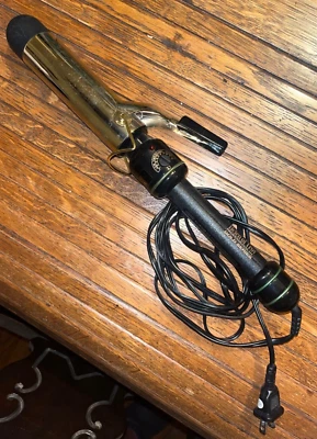 Helen Of Troy 1006 Barra de barril de hierro rizador profesional serie dorada estilo 2" Foto 1 de 3