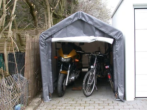 Refugio móvil 1,8m x 3m x 2,1m como colmena, garaje para motos o apicultura - Imagen 1 de 12