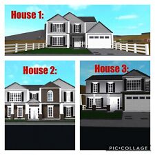 Roblox Bloxburg House Ebay - roblox bloxburg building controls