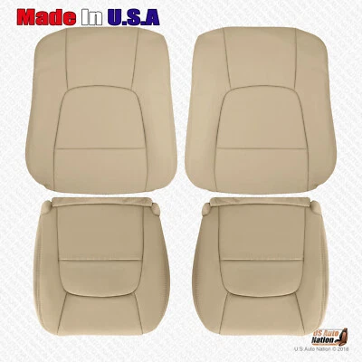 1991-2002 para Lexus SC300 SC400 parte inferior de conductor y pasajero cubierta de asiento bronceada Foto 1 de 3
