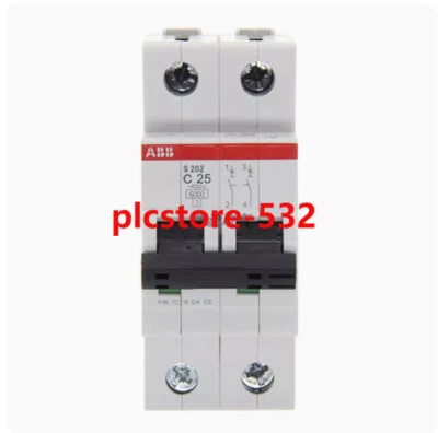 NEW ABB S202-C25 Micro circuit breaker #DW - Image 1 of 3