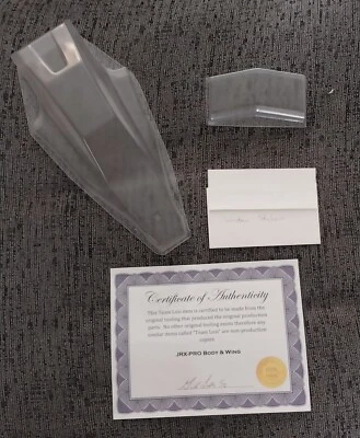 Losi JRX-2 PRO Body And Wing Original Losi Parts Signed By Gil Losi Sr. RARE  - Image 1 of 4