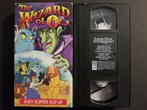 The Wizard of Oz - Ruby Slipper Slip-Up (VHS, 1991) Animated - Picture 1 of 2
