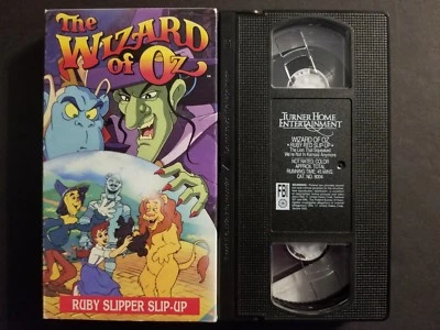 The Wizard of Oz - Ruby Slipper Slip-Up (VHS, 1991) Animated - Image 1 of 2