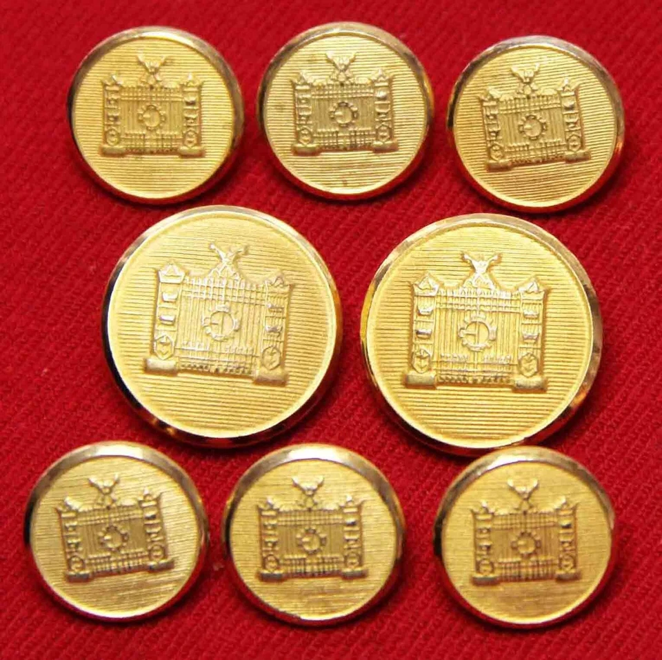 Brooks Brothers by Waterbury Gold Brass Blazer Buttons Men's - Image 1 of 1