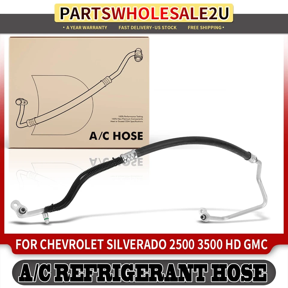 Línea de descarga de manguera de aire acondicionado para Chevrolet Silverado 2500 HD GMC Sierra 2500 HD 11-14 Foto 1 de 4