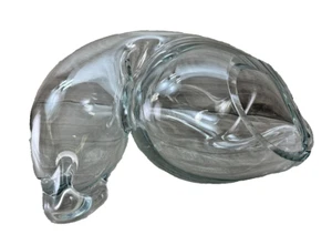 JOHN BINGHAM Original KUNST MUNDGEBLASENE biomorphe abstrakte Glasskulptur signiert - Bild 1 von 24