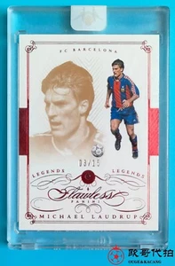 2015-16 Panini Flawless Barcelona Michael Laudrup Diamond Base 3/15 intact - Picture 1 of 2