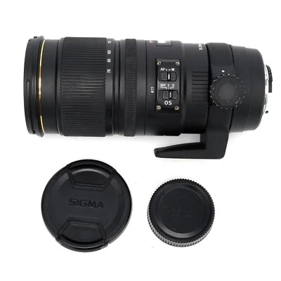 Sigma AF 70-200mm f/2.8 APO DG EX HSM OS Lens Nikon F-Mount - PARTS/NOT WORKING - Image 1 of 4