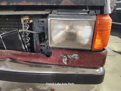 Faro izquierdo conductor con moldura cromada compatible con 87-91 FORD F150 1294942 Foto 1 de 4