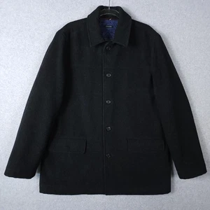 J Crew Jacket Mens Large Gray University Wool Stadium Cloth Heavyweight Coat - Picture 1 of 13