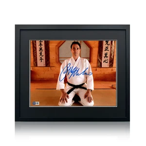 Ralph Macchio Signed Cobra Kai Image Compact Frame (AFTAL Authentication) - Picture 1 of 2