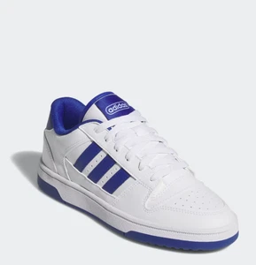 Adidas Unisex Break Start, Style# JR5802, Taglia 9.5M, 10.5W, Cloud White/Royal BL - Foto 1 di 15