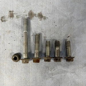 1996 Ford Escort Mount Bracket Set For Alternator Power Steering Bolts Hardware - Picture 1 of 3