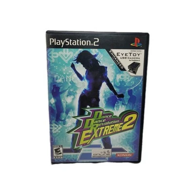 Dance Dance Revolution Extreme 2 Sony PS2, 2005 - Complete w/ Manual CIB Tested - Image 1 of 4