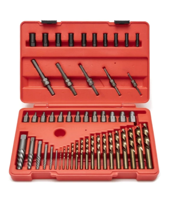 Juego de extractor de tornillos maestros NEIKO 04202A | Kit removedor de pernos de 55 piezas | SELLADO Foto 1 de 4