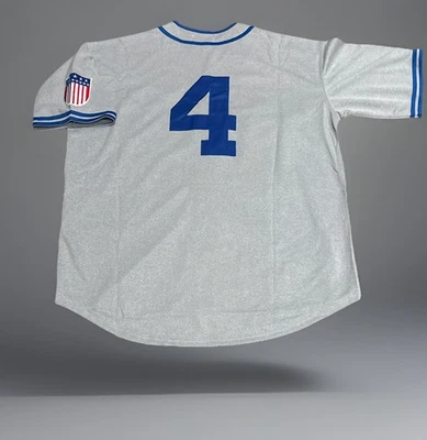 Camiseta para hombre Duke Snider Brooklyn Dodgers XL NUEVA CON ETIQUETAS 1945 gris carretera retro retro retro  Foto 1 de 4