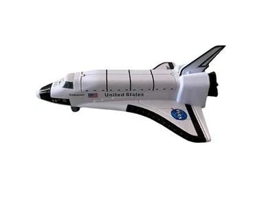 Réplica de juguete fundido a presión del transbordador espacial NASA Endeavour - Compartimiento satélite Foto 1 de 4