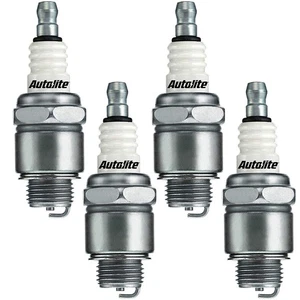 Autolite (4 Pack) Genuine Small Engine Copper Core Spark Plugs - 458-4PK - Picture 1 of 3