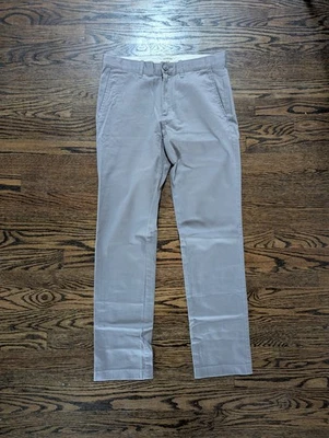 NEW! JCrew CrewCuts Boys Slim Khakis Pants SIZE 14 Gray Uniform Dress Pants - Image 1 of 3
