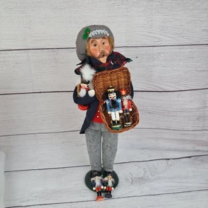 As Is Read Byers Choice Weihnachtslieder NUSSKNACKER VERKÄUFER MANN Spielzeug Nussknacker  - Bild 1 von 19