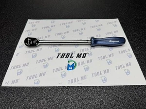 Snap-on Tools NEW POWER BLUE 1/4" Drive Hard Grip Long Fixed Ratchet THLLD72 - Picture 1 of 13