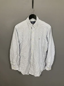 RALPH LAUREN Shirt - Size 16 - Striped - Good Condition - Men’s - Picture 1 of 4