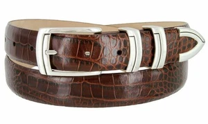 Harbor Genuine Full-Grain Cowhide Leather Designer Golf Dress Belt 1-1/8"(30m... - Picture 1 of 7