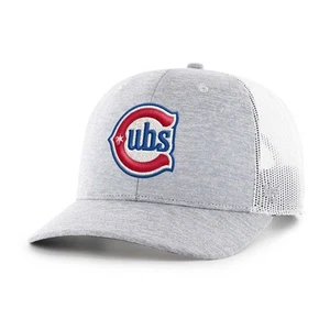 Truckermütze Herren '47 grau Chicago Cubs blau verstellbar - Bild 1 von 2
