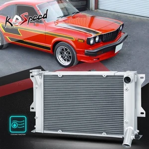 3-Row Core Aluminum Cooling Radiator for 72-77 Mazda RX3 Savanna S102/S124 MT - Picture 1 of 5