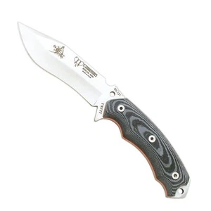 Cudeman JJSK1 Fixed Blade Survival Knife & Kydex Sheath | Black / Satin | 124-MK - Picture 1 of 2