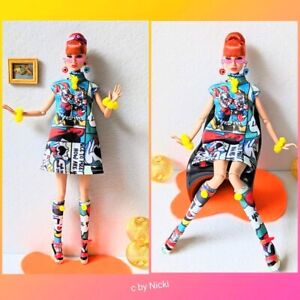 Fashion Set 8 Teilig für Barbie Collector Model Muse Fashion Royalty Size Dolls