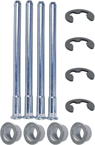 Kit perno e boccole cerniera porta per riparazione cerniere porta 4 perni 2 porte compatibile... - Foto 1 di 4