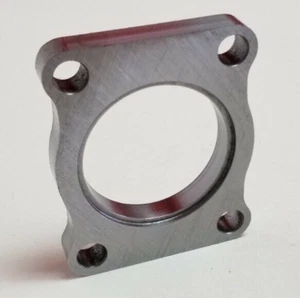 DSM 1G/2G Billet Turbo Inlet Flange TD04 TD05 Eclipse Talon Galant 13G 16G 1/2" - Picture 1 of 3