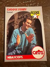 1990 NBA Hoops NBA Basketball Card #336 Danny Ferry Rookie, Cavs (J1)