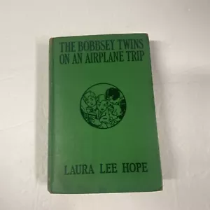 The Bobbsey Twins On An Airplane Trip by Laura Lee Hope 1933 Hardcover - Foto 1 di 14