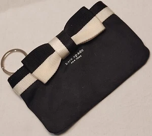 kate spade New York 2 tone coin purse keychain zipper - Picture 1 of 2