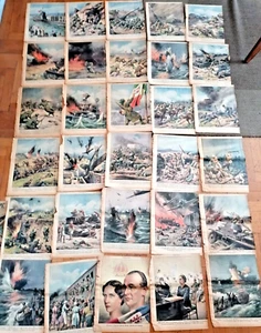 1941 : GRANDE LOTTO 32 COPERTINE POSTERIORI DOMENICA DEL CORRIERE DIS. BELTRAME - Bild 1 von 5