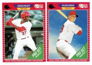 STL CARDINALS ~ 2021 Pro Set Rookies Gorman & Walker ~ FREE SHIPPING - Picture 1 of 1