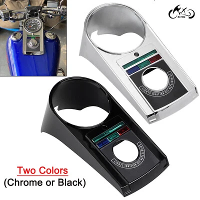 Cubierta del panel de instrumentos del velocímetro Speedo carcasa para Harley Electra Glide FXST FXWG Foto 1 de 4